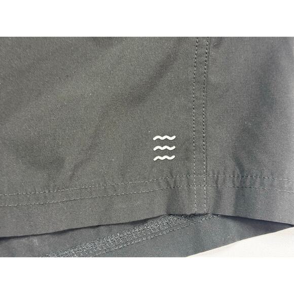 Free Fly Men's Lined Drawstring Elastic Waist Black 7" Breeze Shorts - Size XL - Picture 2 of 4